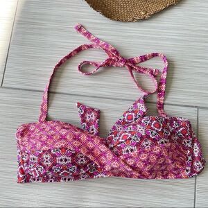 Polo Ralph Lauren Tile Bandeau Bikini Swim Top